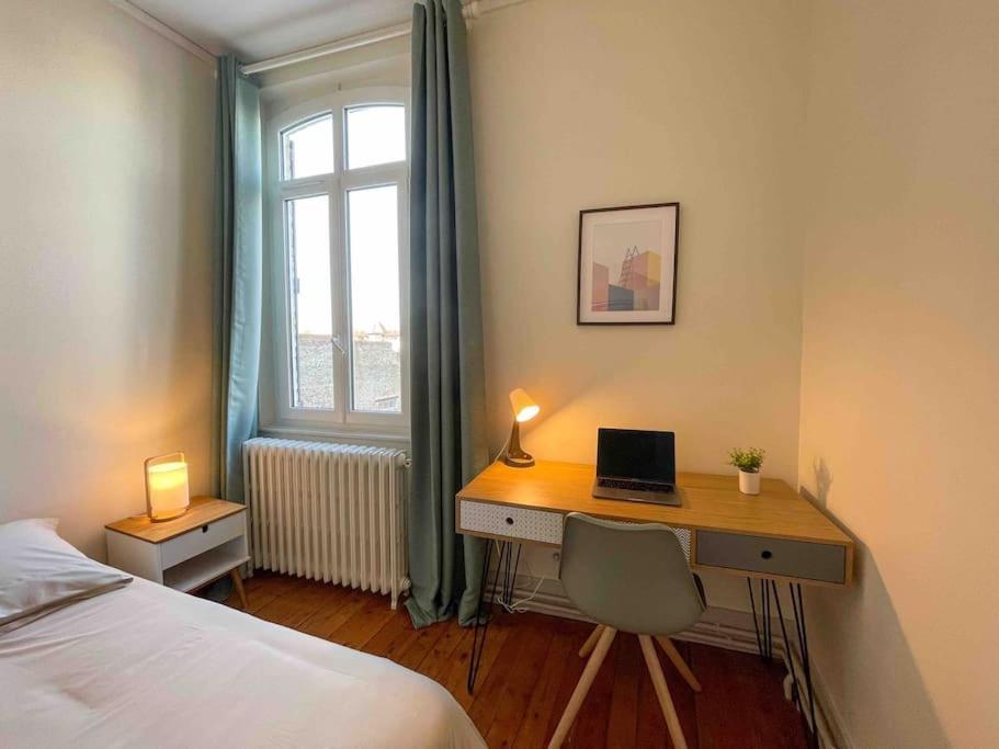 4 Chambres - Grande Maison - Parking - Jardin Amiens Eksteriør bilde