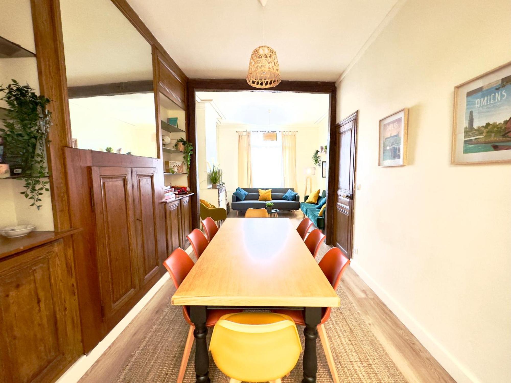 4 Chambres - Grande Maison - Parking - Jardin Amiens Eksteriør bilde