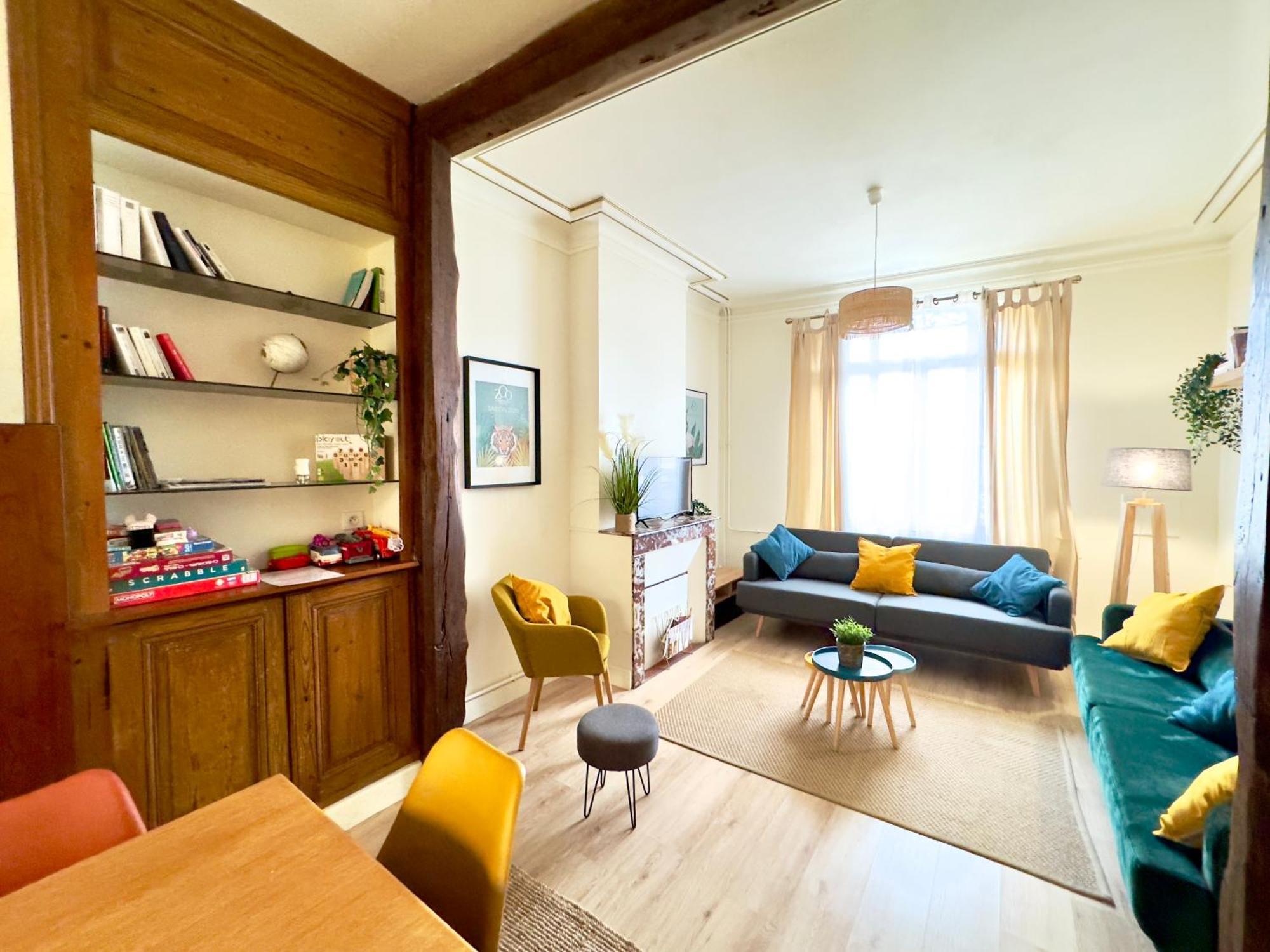 4 Chambres - Grande Maison - Parking - Jardin Amiens Eksteriør bilde